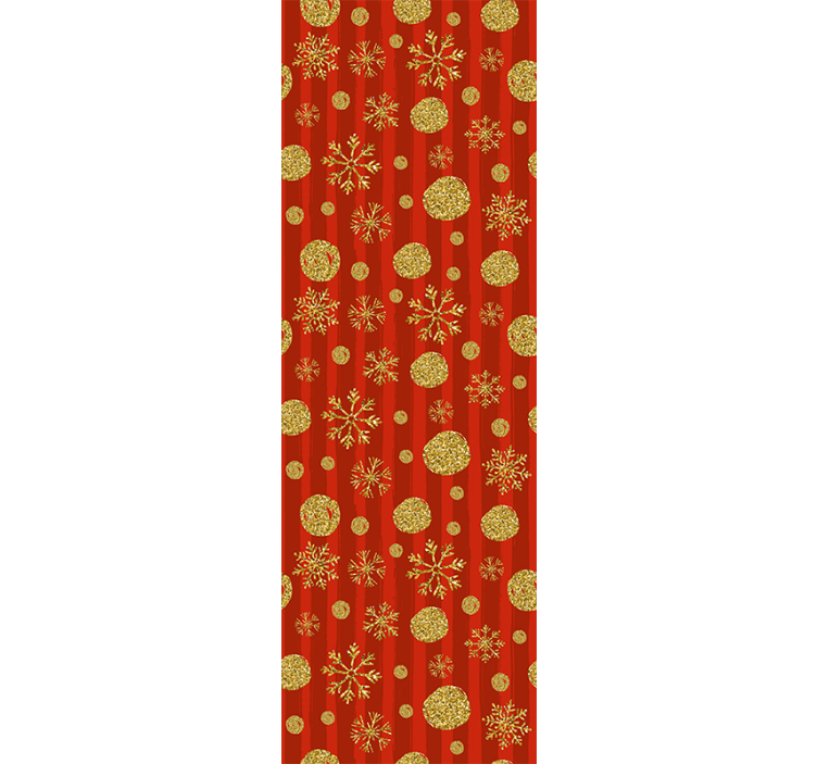 Praznični bleščeči okraski božično ozadje za tapete - TenStickers