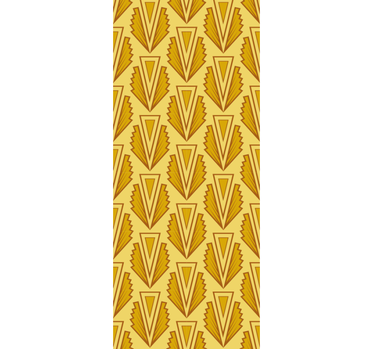 Eleganten vzorec ševrona geometrijski zidni papir - TenStickers