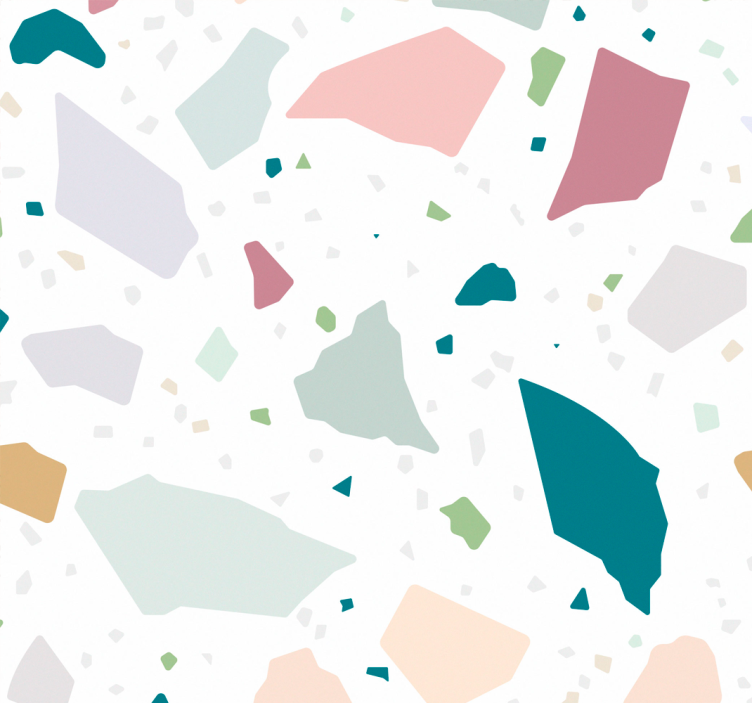 Tapete z mediteranskim vzorcem terrazzo - TenStickers