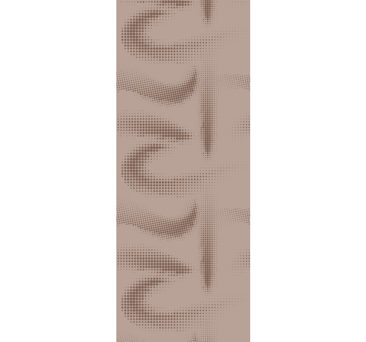 Sand effect patterned waves tapete z unikatnim dizajnom - TenStickers