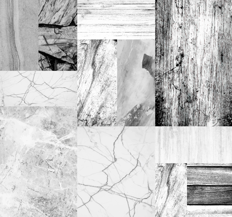 Marmorna sestavljanka teksturirane tapeta - TenStickers