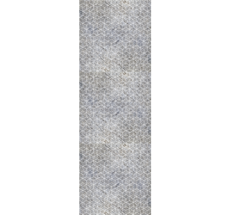 Geometrične cementne industrijske dekorske tapete - TenStickers