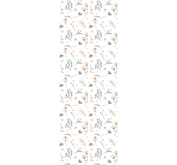 Nežen cvetlični aranžma tapeta z motivom vrtnice - TenStickers