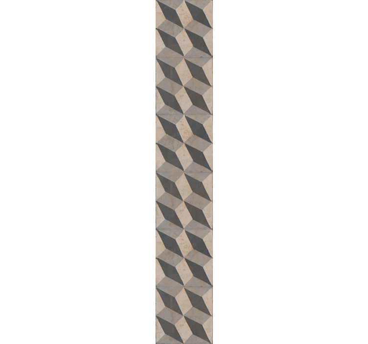 3d geometrijski motiv tapeta s 3D učinkom - TenStickers