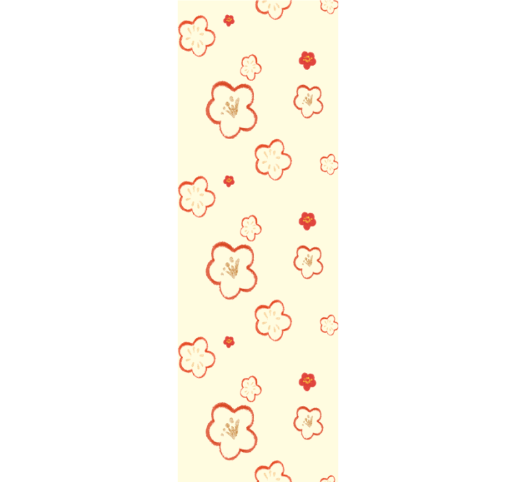 Delicate floral patterns tapeta z motivom vrtnice - TenStickers