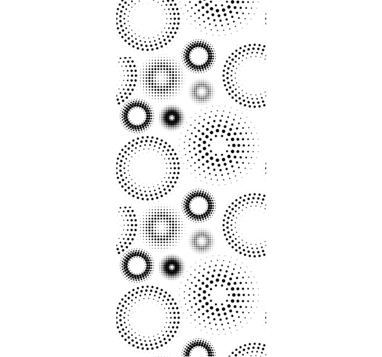 Brezšivne pikaste tapeta - TenStickers