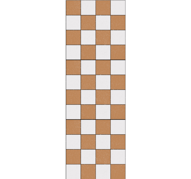 Oblikovanje kvadratnega vzorca tapeta z vzorcem ploščic - TenStickers