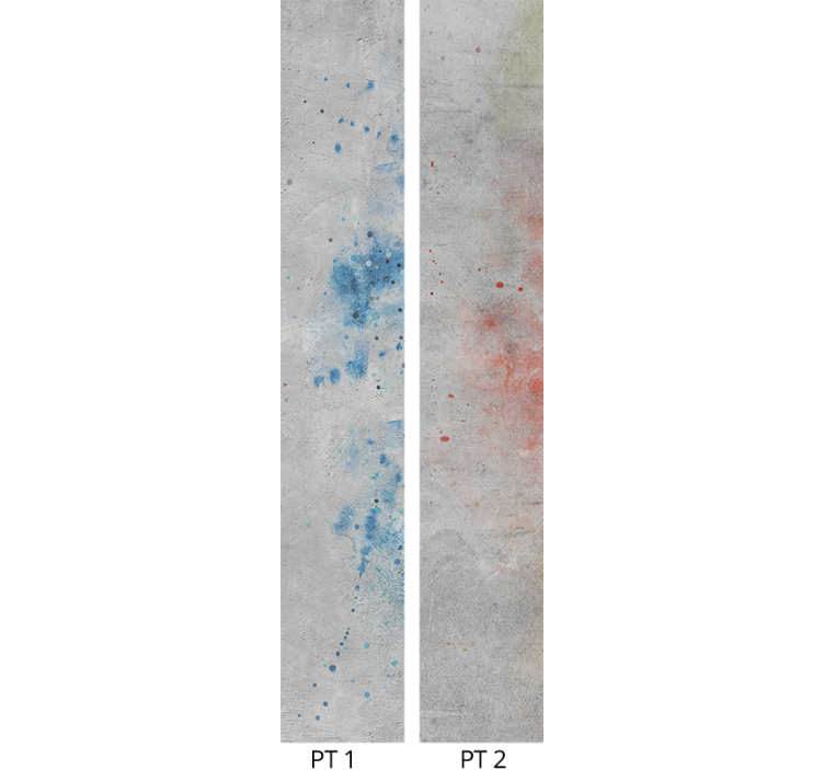 Abstraktni vzorci brizganja ozadje s potiskom betona - TenStickers