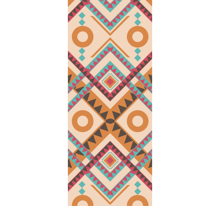 tapeta z večbarvnimi diamanti - TenStickers