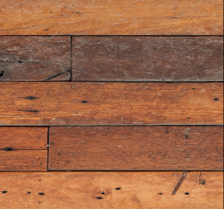 Leseni panelni poudarek tapeta za glavno spalnico - TenStickers