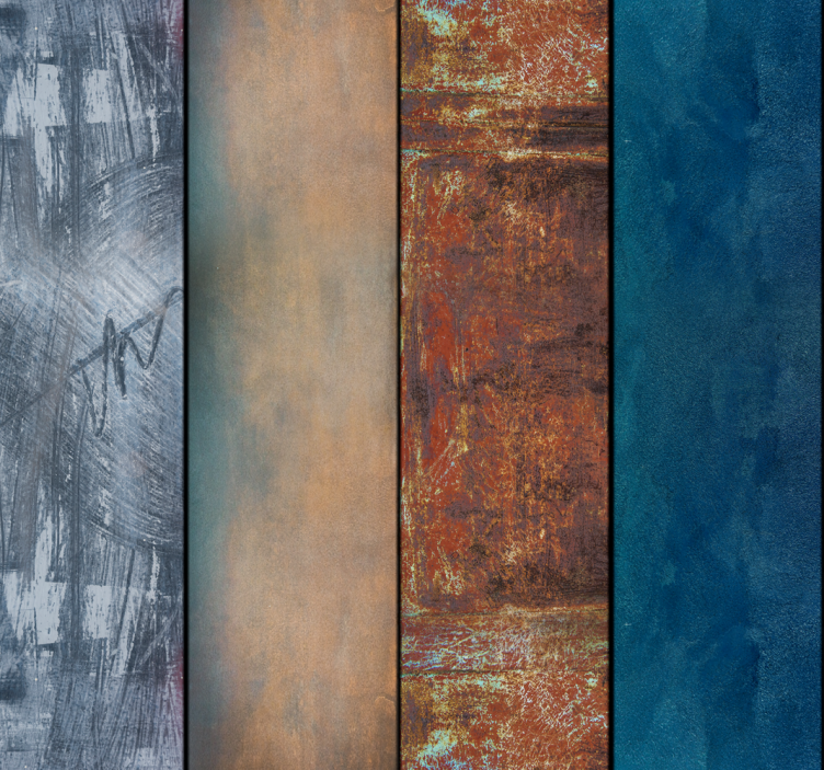 Zimska pokrajina abstraktne tapeta - TenStickers