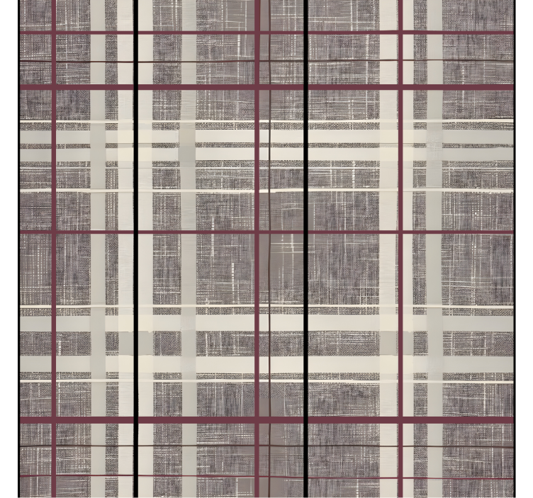 škotski vzorec s kamnitim učinkom kvadratno tapeta - TenStickers