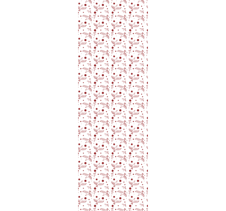 Ptiči in pike tapeta z živalmi - TenStickers