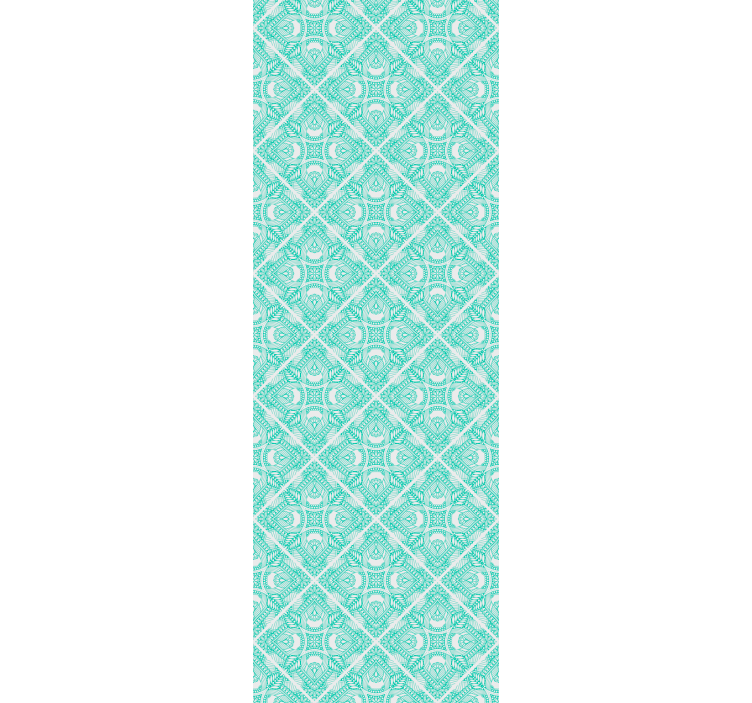 Zapleteno oblikovanje vzorcev Tapete z ornamentnimi motivi - TenStickers