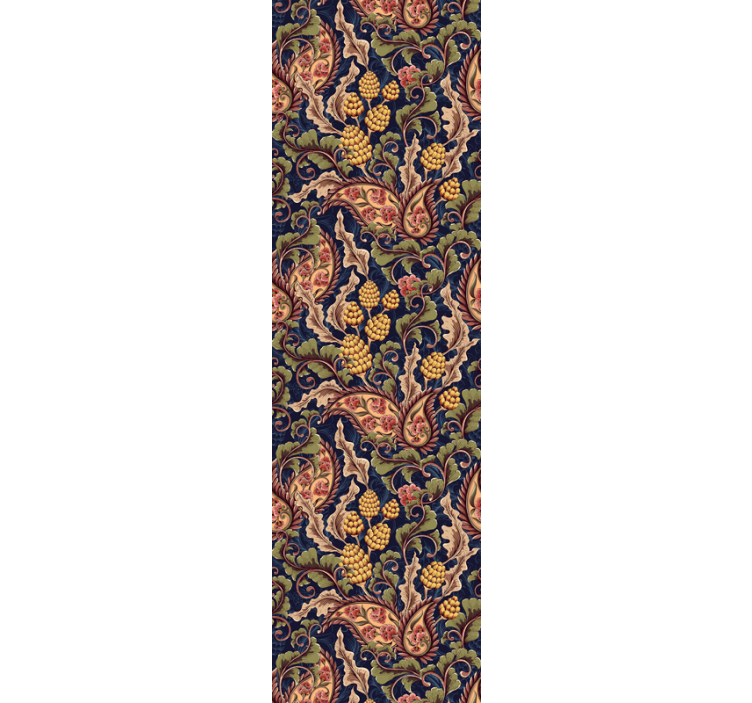 Realistično tapeta ilustracije paisley - TenStickers