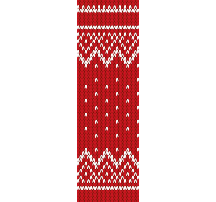 Božič tipičen vzorec dnevne sobe tapeta - TenStickers