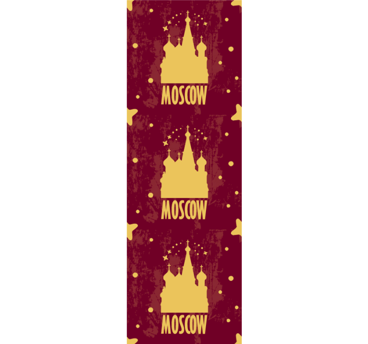 Oblikovanje znamenitosti moskve tapeta mesta in države - TenStickers