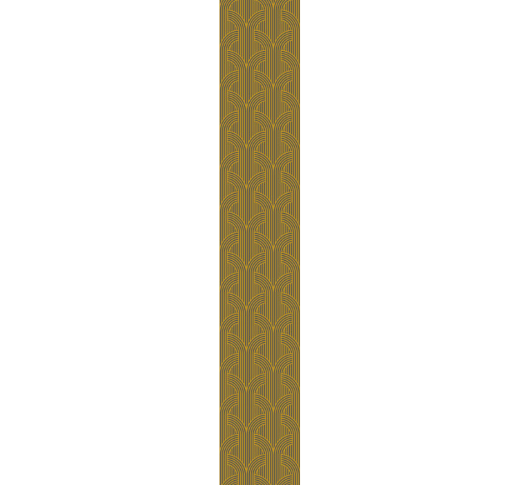 Zlate vintage okrasne vintage tapeta - TenStickers