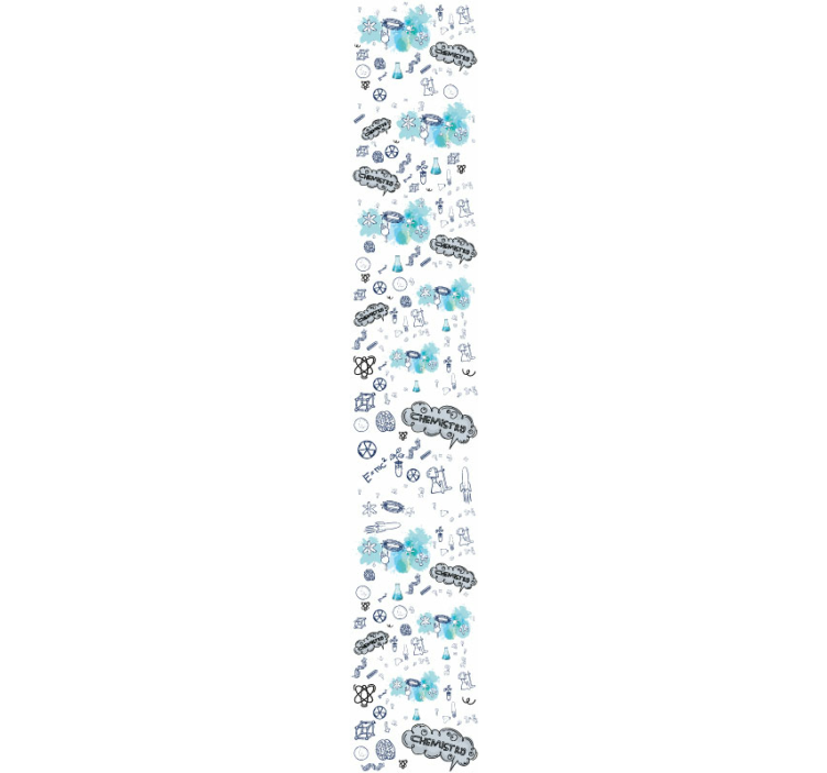 Kemija najstnice spalnica tapeta - TenStickers