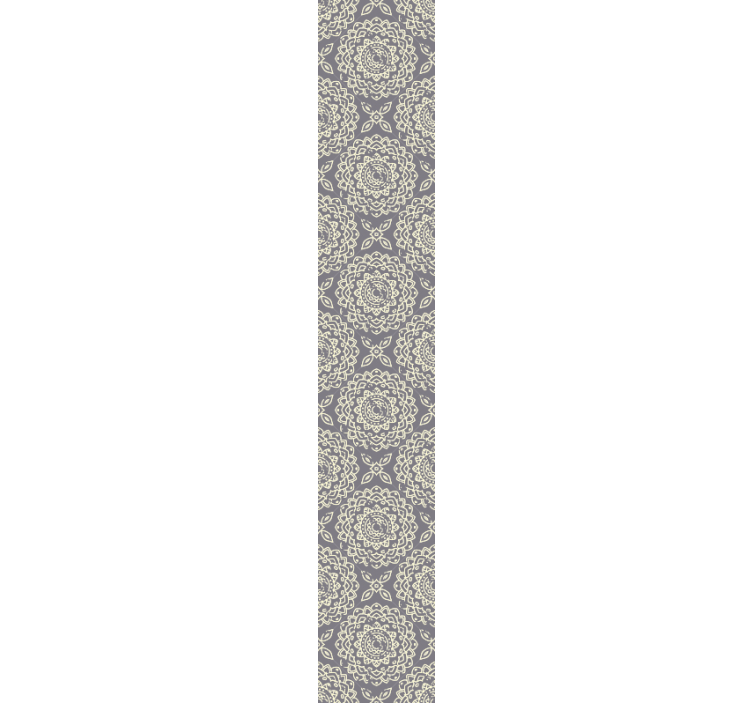 Okrasna mandala cvetlični ornamentalni zidni papir - TenStickers