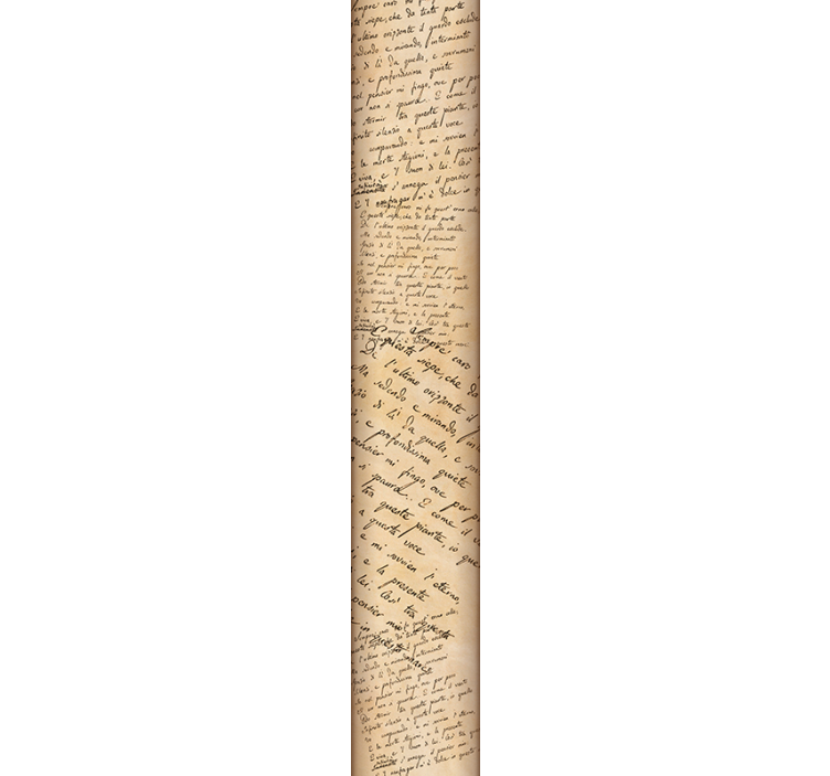 Motiv kurzivne pisave tapeta z napisi in črkami - TenStickers