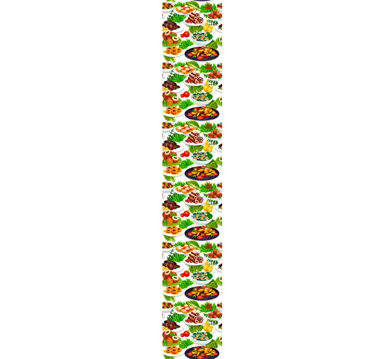 Kulinarične dobrote Tapete za kuhinjo - TenStickers