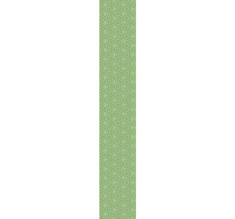 Okrašen geometrijski vzorec Tapete z ornamentnimi motivi - TenStickers