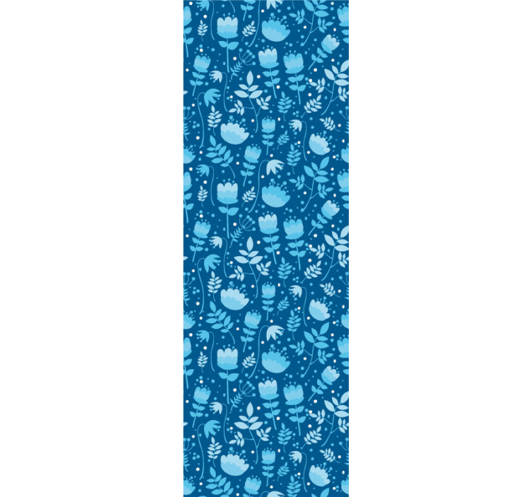 Cvetlična kompozicija cvetlični ornamentalni zidni papir - TenStickers