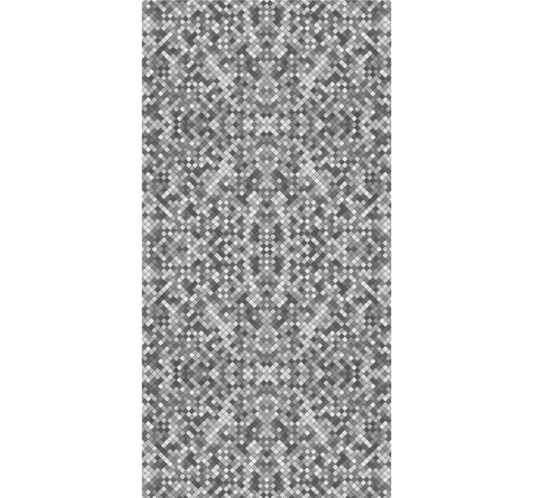 Iluzija ribje kosti geometrijski zidni papir - TenStickers