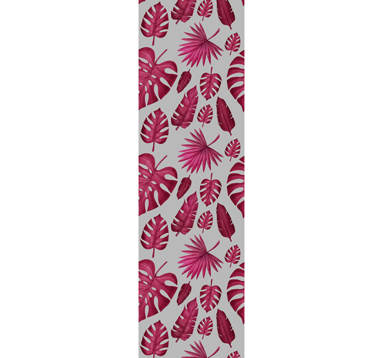 Vzorec tropskih listov tapeta z listi - TenStickers