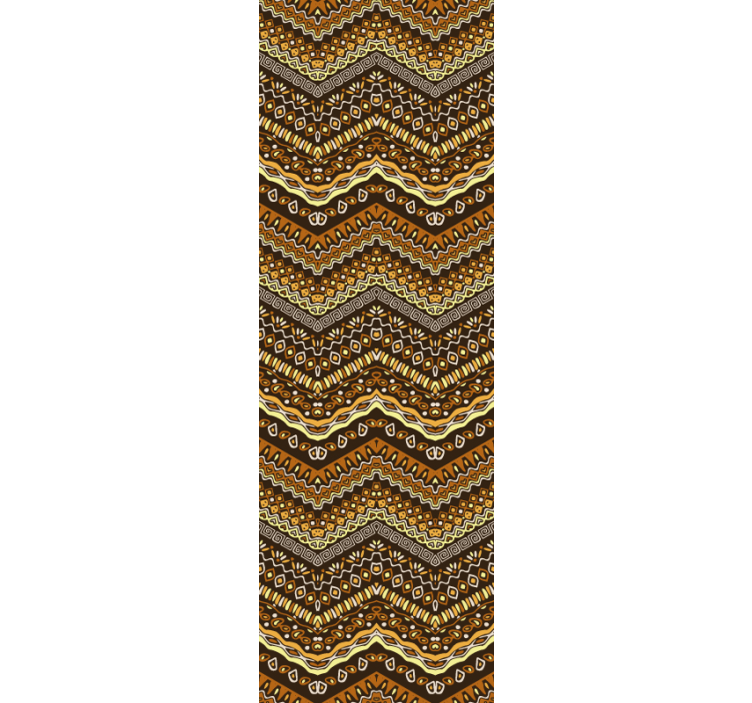 Okrasni vzorec umetniško tapeta - TenStickers