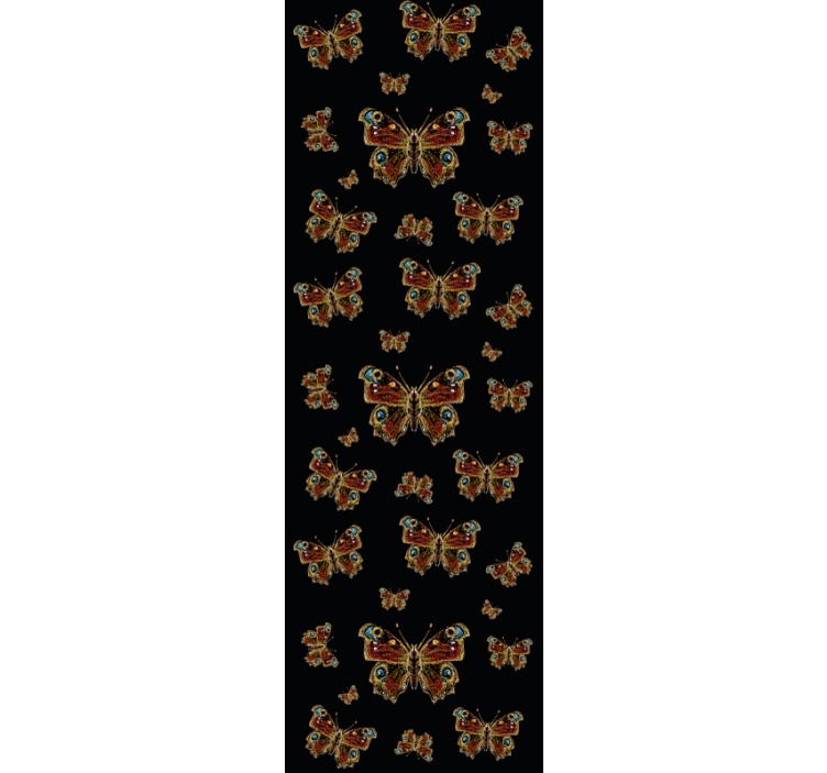 Zbirka metuljev ozadje z metulji - TenStickers