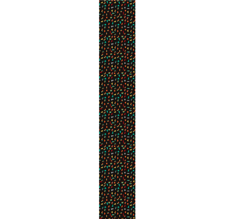 Barvite igralne oblike geometrijski zidni papir - TenStickers