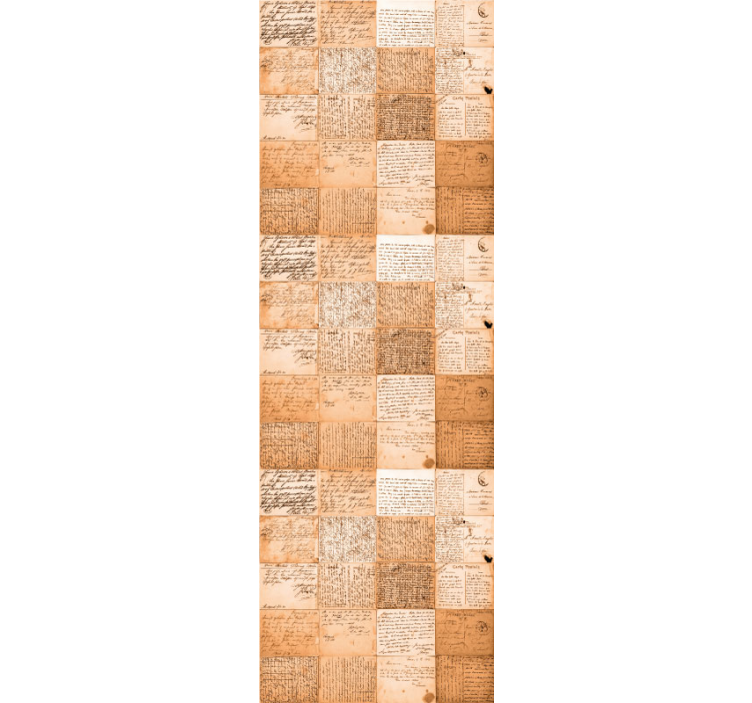 Stare papirje vintage tapeta - TenStickers