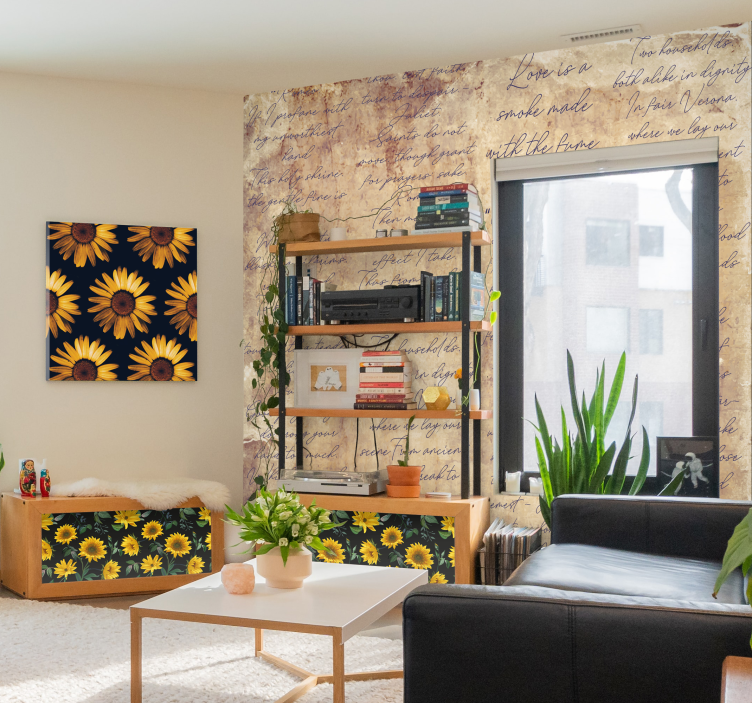 Romeo in juliet ljubezen stih črk tapeta - TenStickers