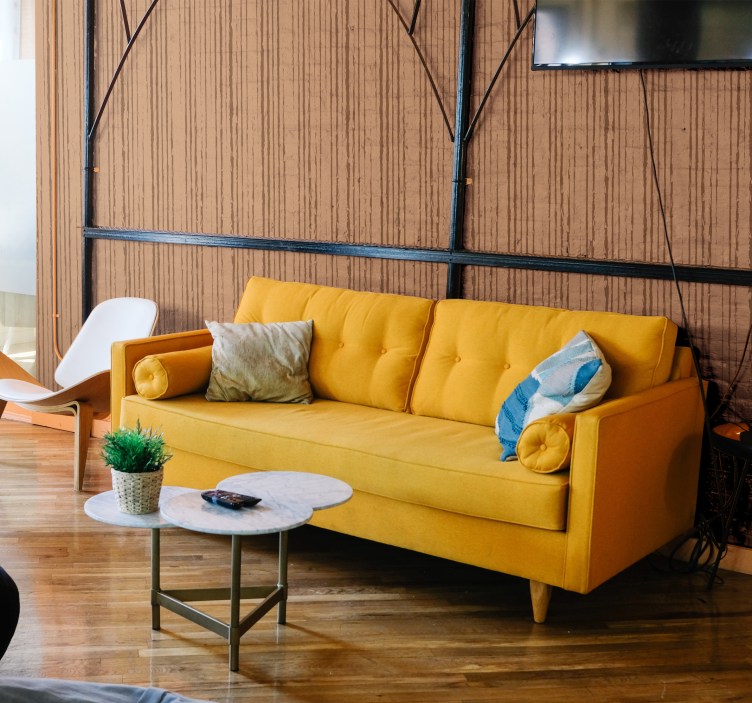 Tapeta vintage vertikalne črte - TenStickers