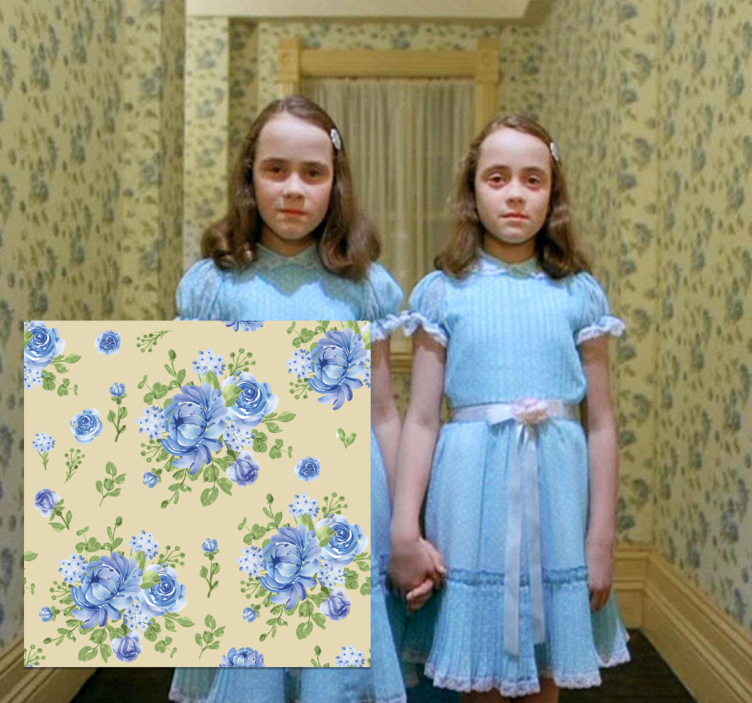 Svetleče tapete za hodnik - TenStickers