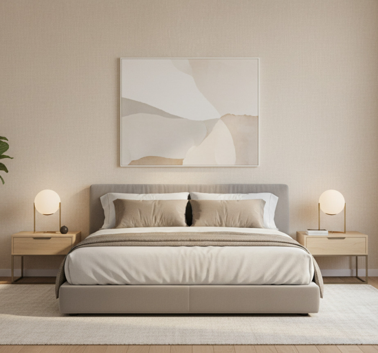 Beige lines texture tapete z edinstvenim vzorcem - TenStickers