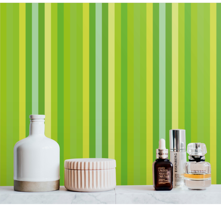 črtasto ozadje Vertikalne črtaste tapete - TenStickers
