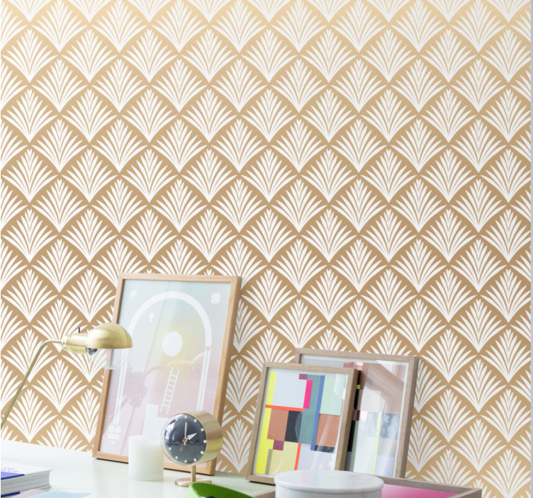 Eleganten obokan detajl Tapete z ornamentnimi motivi - TenStickers