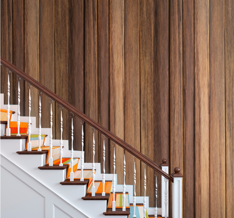 Tla s tapetami z učinkom starega lesa - TenStickers