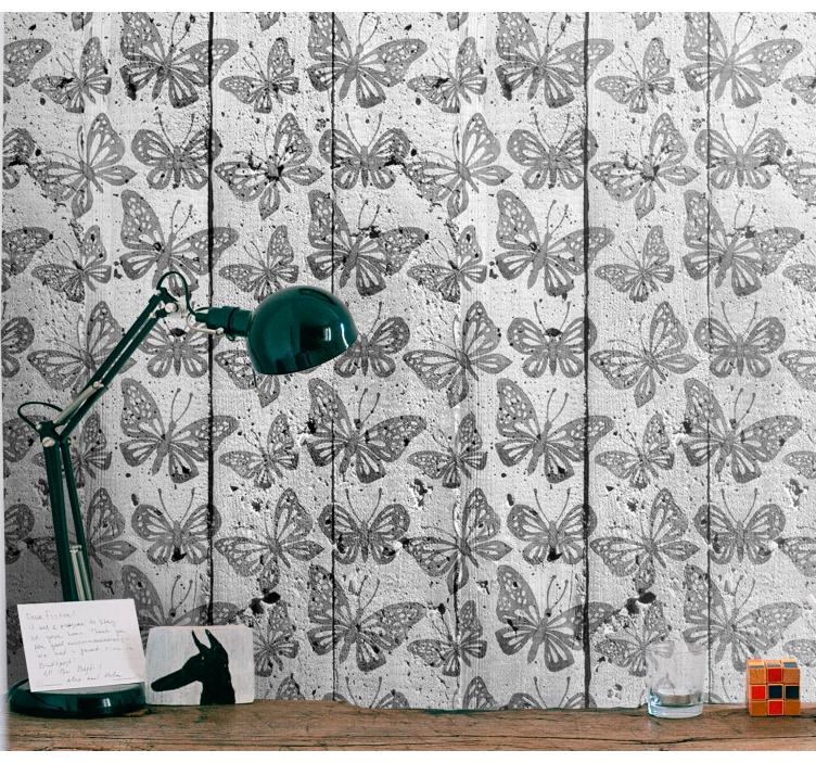 Odtis metulja metuljev ozadje - TenStickers