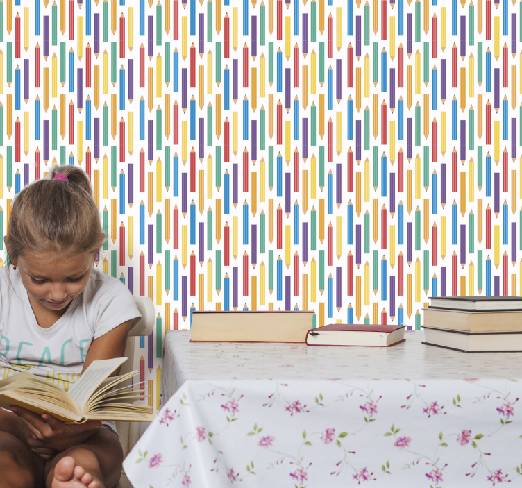 Pisane tapeta za otroke - TenStickers