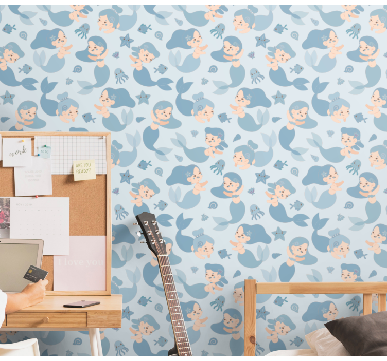 Podvodna fantazija Tapete za otroške sobe - TenStickers