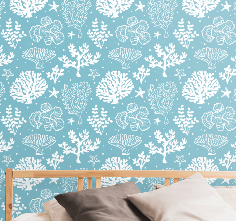 Podvodne rastline ribji tapeti - TenStickers