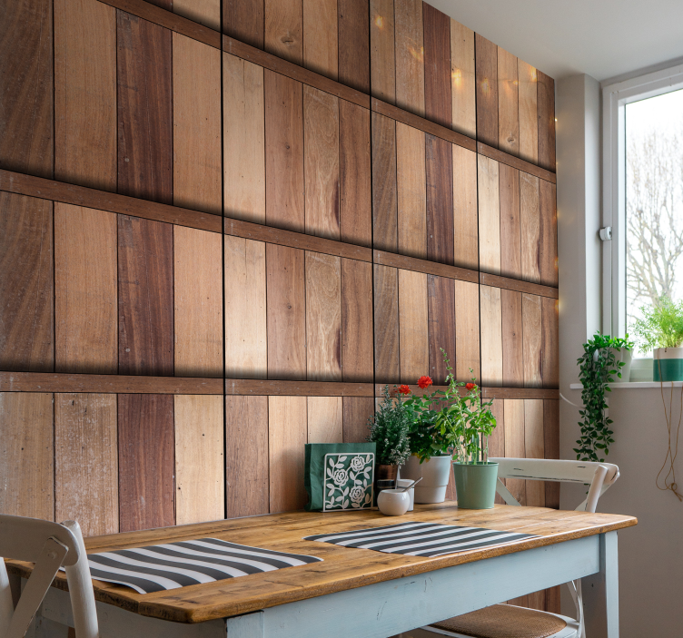 Rjava tapeta za sprostitev - TenStickers