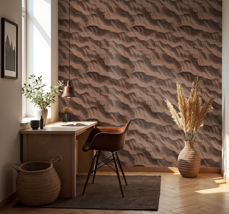 sand texture Tapete z drugačnim besedilom - TenStickers