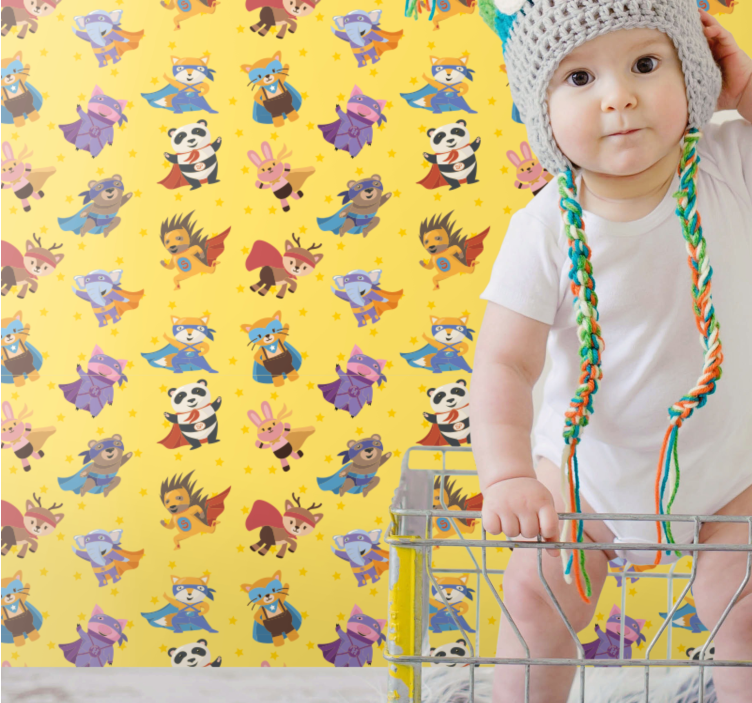 Liki superjunakov živali ozadje - TenStickers