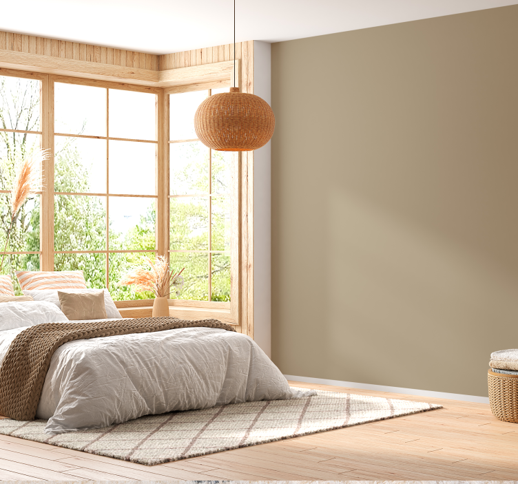 tapeta v bež tonu - TenStickers