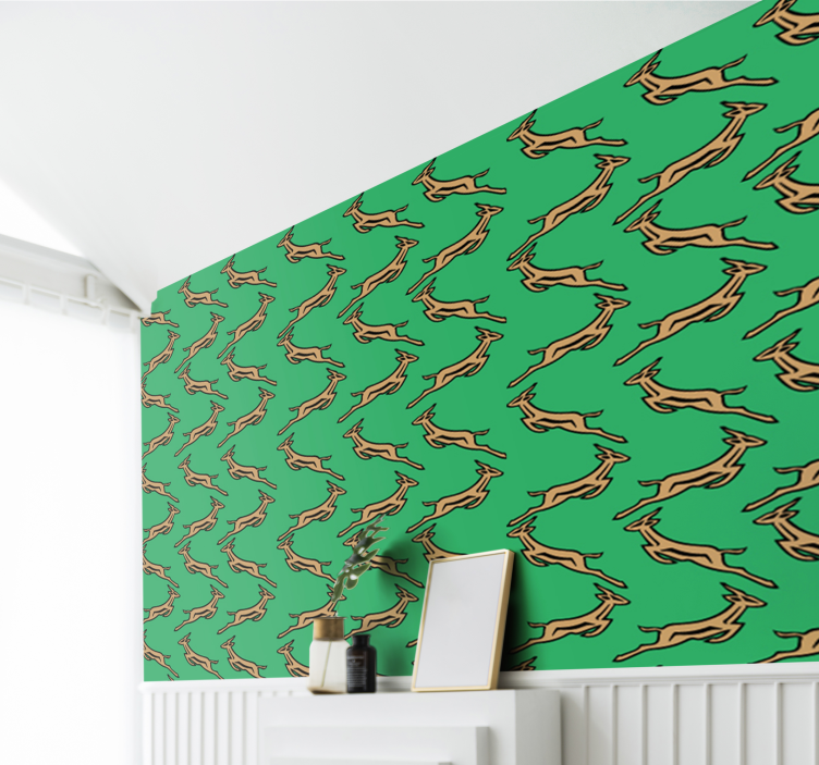 Tekaške gazele tapeta z živalmi - TenStickers